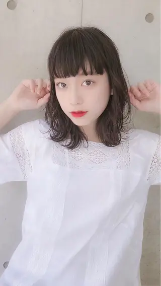 セミロング カラー 🦋ハイトーンボブ ショート🦋トシキのヘアスタイル