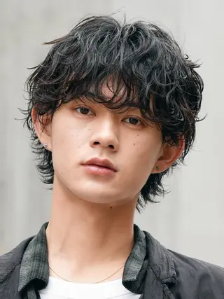 パーマ メンズ カット 無料イノウエのヘアスタイル