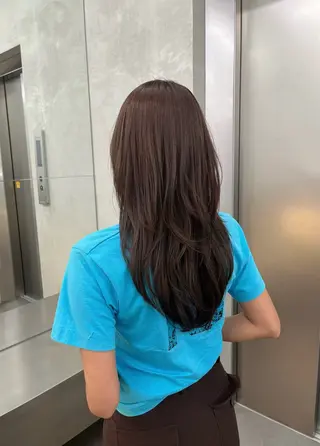 カラー ベージュカラー🤎 ayukaのヘアスタイル