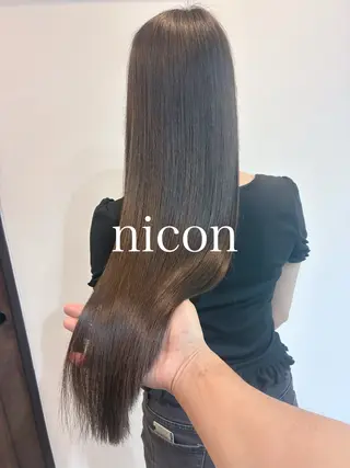 ロング 髪質改善 髪質改善カラーのヘアスタイル