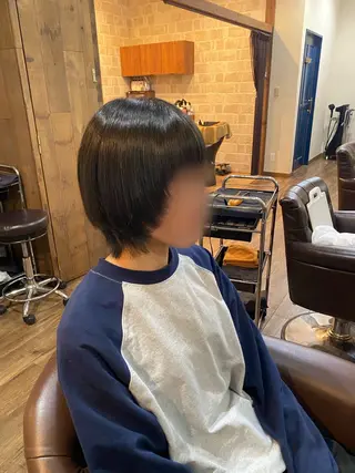 ショート 肥田 夕蘭のヘアスタイル