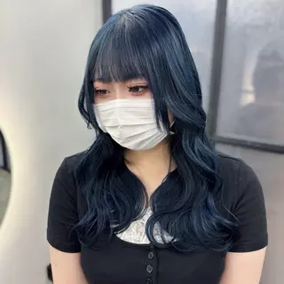 ロング カラー Ren. 🦋デザインカラーのヘアスタイル