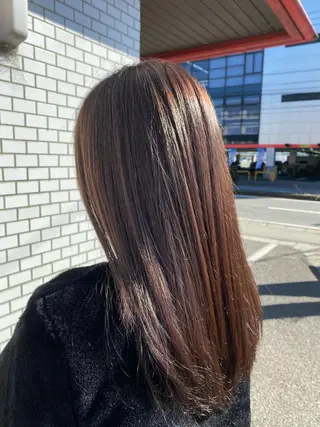 ロング 堀 広夢のヘアスタイル