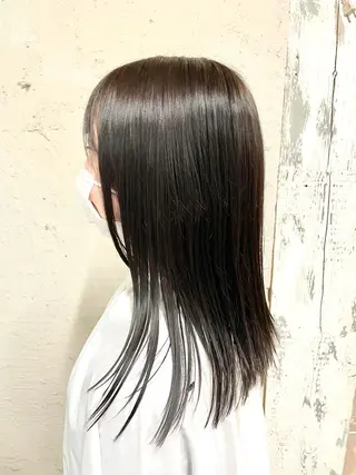 セミロング 桐原 竜也のヘアスタイル