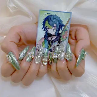 ネイル princess スカルプ専門店のネイルデザイン