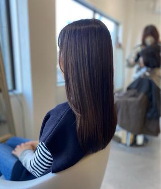ロング ✨女性カットモデル✨ ワンレンボブ/長井のヘアスタイル