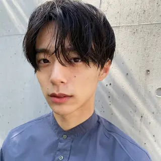 ショート パーマ メンズ おしゃれパーマ メンズ特化/みーまんのヘアスタイル