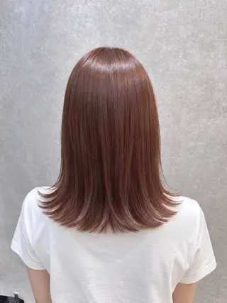 ミディアム カラー 【𝐀𝐬𝐡大森】 石崎竜祐のヘアスタイル
