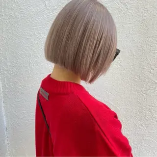 ショート カラー MIYU /メンズパーマ✨💫のヘアスタイル
