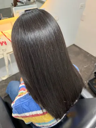 ロング 縮毛矯正/髪質改善 コヤマのヘアスタイル