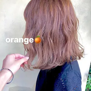 ミディアム カラー RISAKO レイヤーカット🎀のヘアスタイル