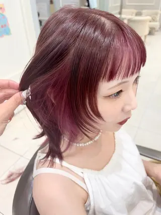 ミディアム カラー 🦖鶴岡 香純🦖のヘアスタイル
