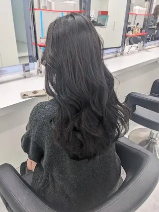 セミロング ブリーチなし特化 美容師💖SAE💖のヘアスタイル