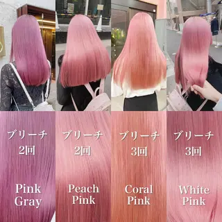 セミロング カラー ヘアアレンジ メンズ ハイトーン特化💍 chloe💍韓国のヘアスタイル