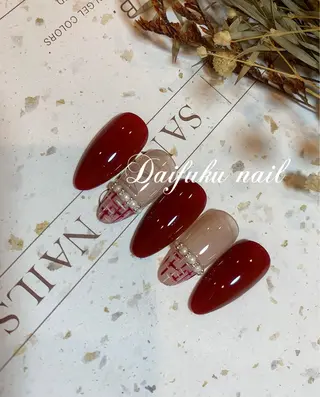 ミディアム Daifuku nailsのネイルデザイン