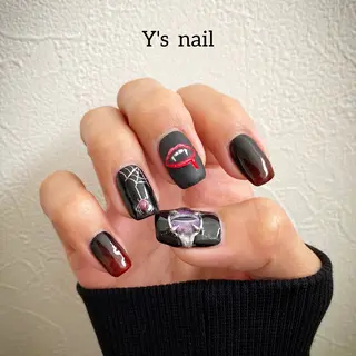 ネイル 手書きが得意🖌️ Y’s  nailのネイルデザイン