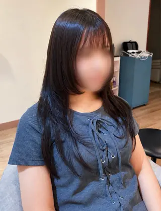 ロング 石平 暖のヘアスタイル
