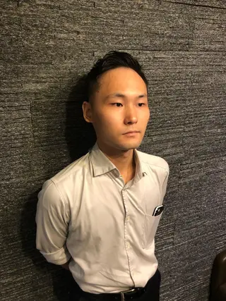 ショート メンズ 木村 りきのヘアスタイル