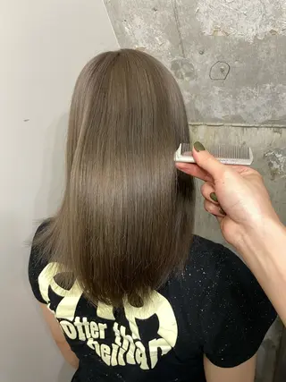 セミロング カラー ニュアンスカラー/ 🫧レミ(坊主)のヘアスタイル