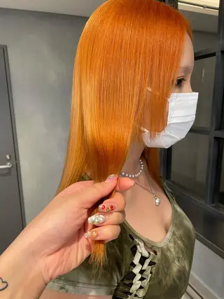 カラー 艶髪ハイトーンカラー kana♡のヘアスタイル