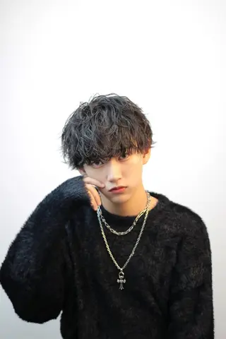 メンズ 【公式】メンズ専門 🔥BLUCK渋谷店のヘアスタイル