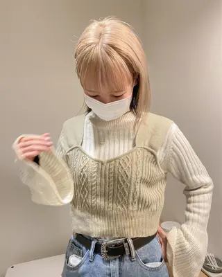 ショート 西山 凜のヘアスタイル