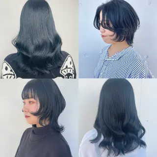 ミディアム カラー もにか🌞原宿/渋谷 🌝ブリーチカラーのヘアスタイル
