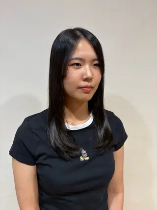 ロング たけみ りさのヘアスタイル