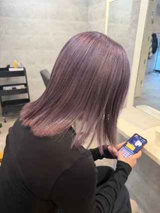 カラー 内藤　暖 La luna大宮のヘアスタイル
