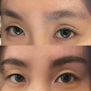 アイブロウ cana 札幌レイヤースタイルのヘアスタイル