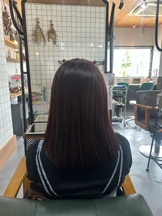 ミディアム 倉本 美優のヘアスタイル
