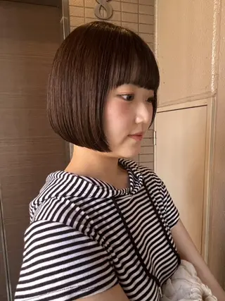 ボブ人気No,1✨ TAME副店長のヘアスタイル