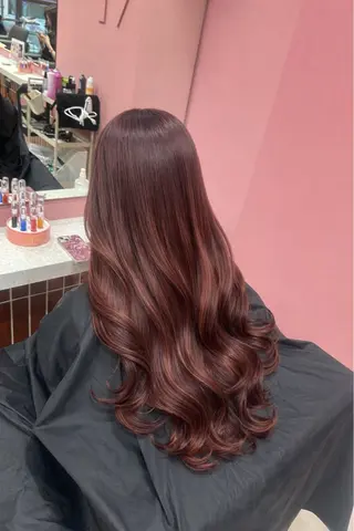 セミロング 透明感カラー♡ 原宿美容室￤Rinaのヘアスタイル