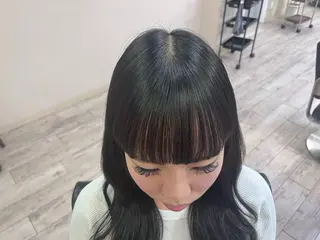 ロング ユニセックスデザイン ショーイチのヘアスタイル