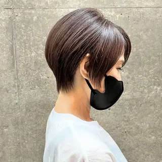 ショート カラー 葛谷 英司/金沢美容室のヘアスタイル