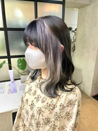 ミディアム カラー 髪質改善/美髪矯正 🪼土屋そーたのヘアスタイル