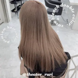ロング カラー ふわっと抜け感🫧 ブラウンベージュ🤎のヘアスタイル