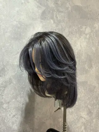 ロング カラー 阪急箕面駅 labimani千葉のヘアスタイル