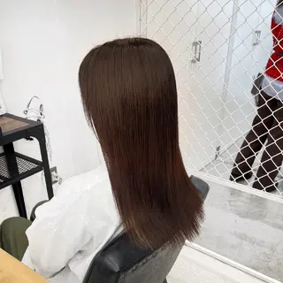 カラー パーマ ヘアアレンジ メンズ mona/ ストレートスタイル✨のヘアスタイル