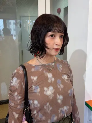 ショート カラー パーマ ❕マンツーマン施術❕ 🍊Moemiのヘアスタイル