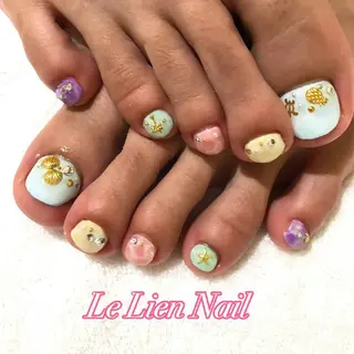 ネイル モチの良さ◉ フィルインネイル♡のネイルデザイン