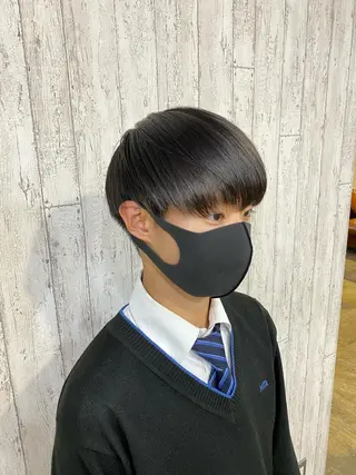 ショート メンズ 勝河 怜楊のヘアスタイル