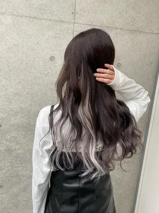 ロング 💗艶髪カラー💗 shiori🦋.*のヘアスタイル