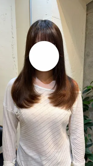 ロング 🐰レイヤーカット/ メンズ/ゆな🐰のヘアスタイル
