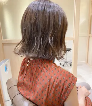 ショート カラー ボブ　ショート 特化 迫田紘史のヘアスタイル