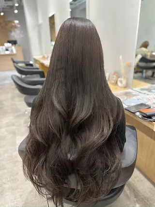 ロング カラー 透明感/美髪カラー 🫧永田 汰伊智のヘアスタイル