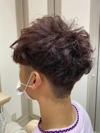 カラー パーマ メンズ 似合う髪型見つけます AYAKAのヘアスタイル