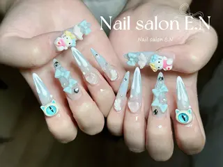 ネイル E.N🦋 長さ出し/持ち込みのネイルデザイン