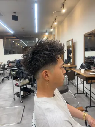 ショート メンズ 大石 煌湧のヘアスタイル