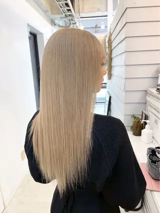 セミロング カラー GiseL 博多筑紫口店のヘアスタイル